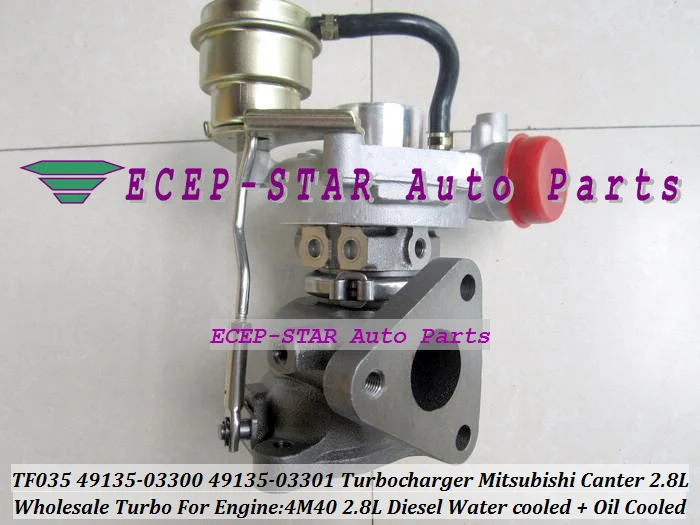TF035 TF035HM 12T 4 49135 03300 03301 турбокомпрессор турбо для mitsubishi Canter 2.8L 4M40 4M40T дизель с