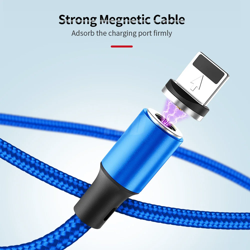 YBD Магнитный кабель usb c кабель зарядное устройство для huawei Honor xiaomi redmi микро-usb-кабель для зарядки Шнур для iPhone samsung galaxy