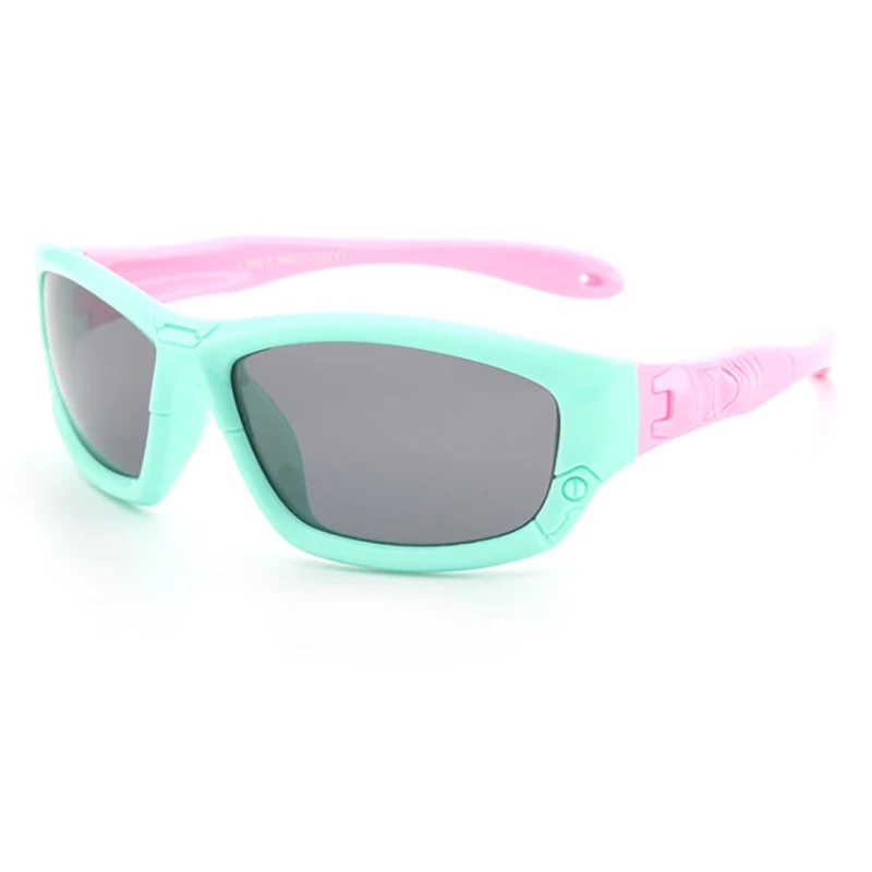 Jomolungma Polarized Kids Sunglasses With Case Boys Girls Baby Fishing Hiking Sport Glasses Outside UV400 Protectio D869 | Спорт и