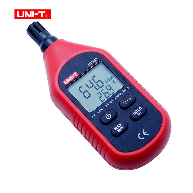 UNI T Мини Light Meter Цифровой Люксметр UT333 UT353 UT363 UT383 цифровой термометр гигрометр