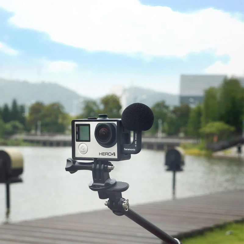 Digitalfoto saramonic портативный G Mic профессиональный стерео мяч экшн камеры микрофон для