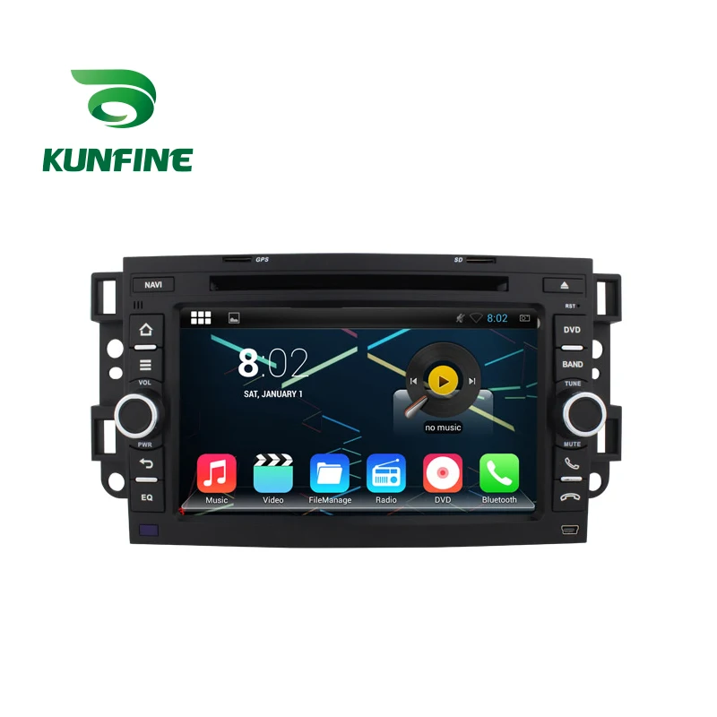 Восьмиядерный 1024*600 Android 6.0 Автомобильный DVD GPS навигации мультимедийный плеер