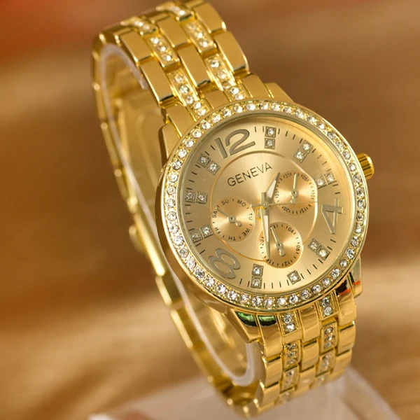 Новая Бесплатная Доставка Роскошный Япония движение бренд кварцевые часы