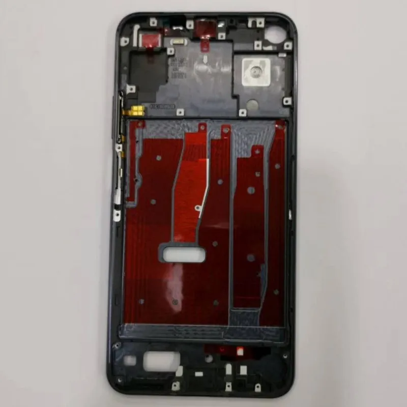 Для huawei Honor 20 средняя пила рамы Корпус Лицевая панель рамка Поддержка LCD металлическая передняя рамка
