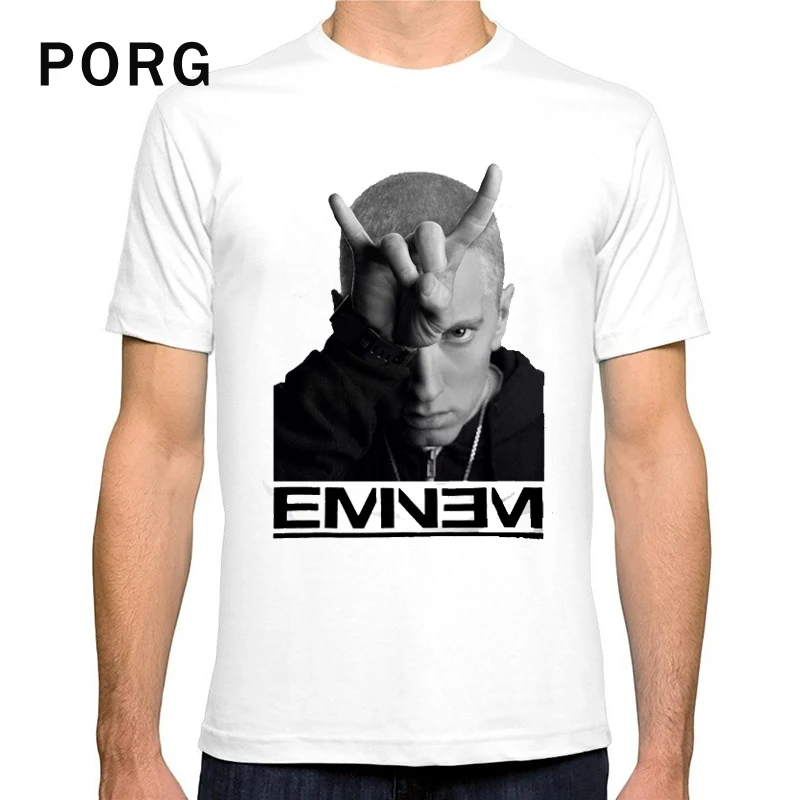 Eminem Rap God T Shirt Streetwear Harajuku Casual Printed Homme T-Shirt Men Gothic Camisetas Hombre 2019 O-Neck Cotton Hip Hop | Мужская