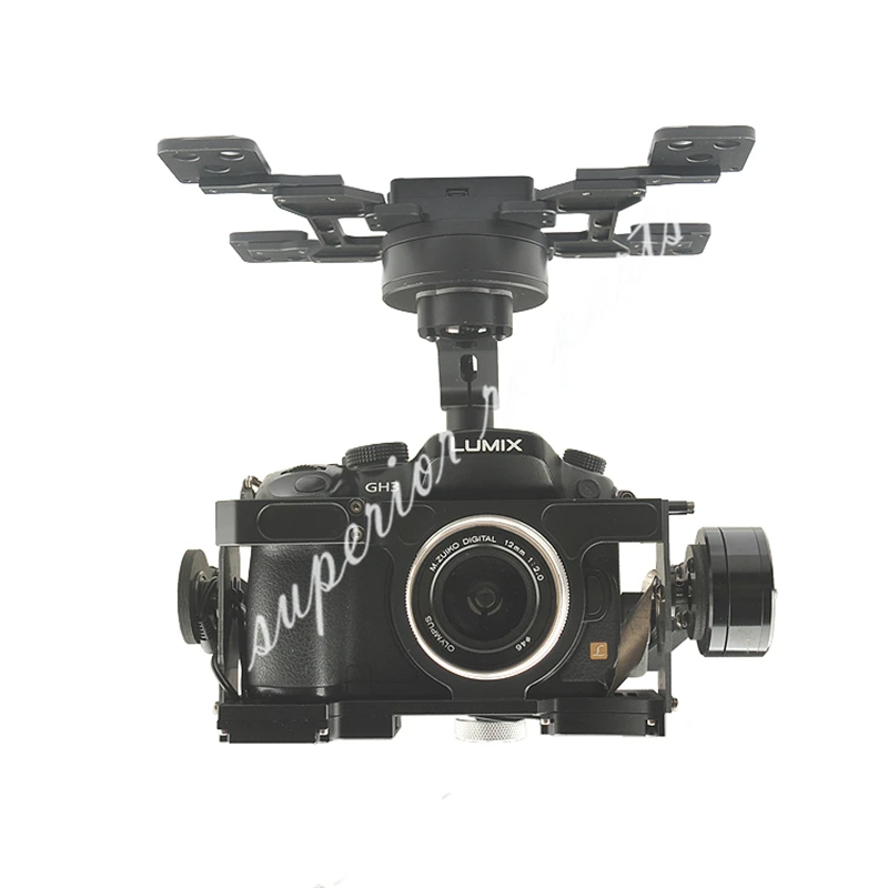HG3D + бесщеточный карданный трехосевой с GH3 GH4 GH5 Edition интегрированный HDMI в AV пульт
