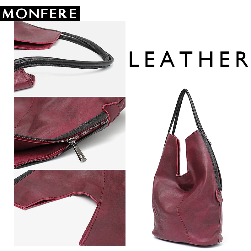 MONFERE 2018 большой Ёмкость Для женщин сумки Tote плеча Классический Винтаж овец