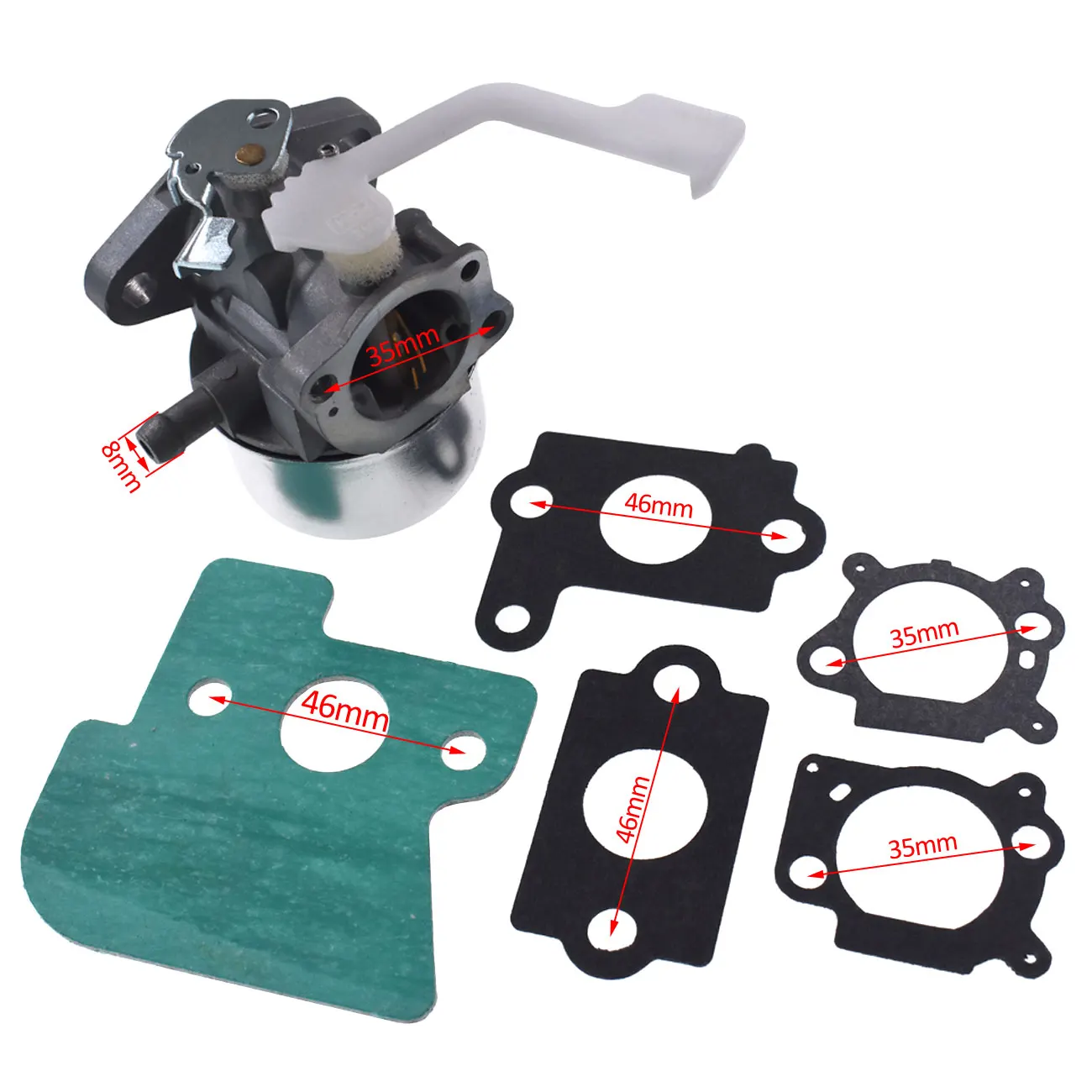 

Carburetor Cab Fits Briggs & Stratton 698055 Lawnmower Engine Cleaning Brush