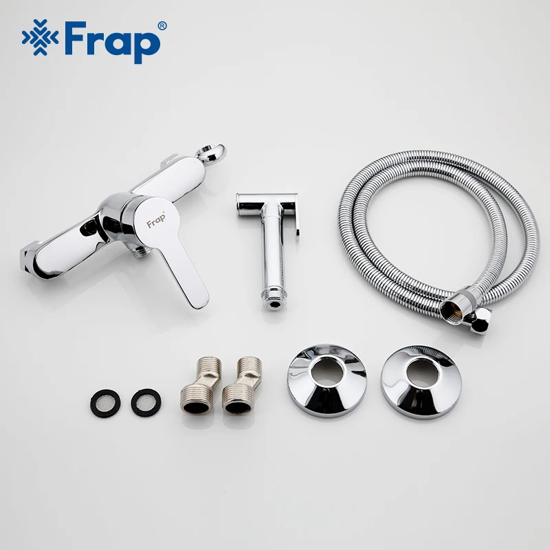 

FRAP Bidet faucets bathroom brass shower tap bidet toilet sprayer bidet washer mixer shower muslim duchatoilet faucet