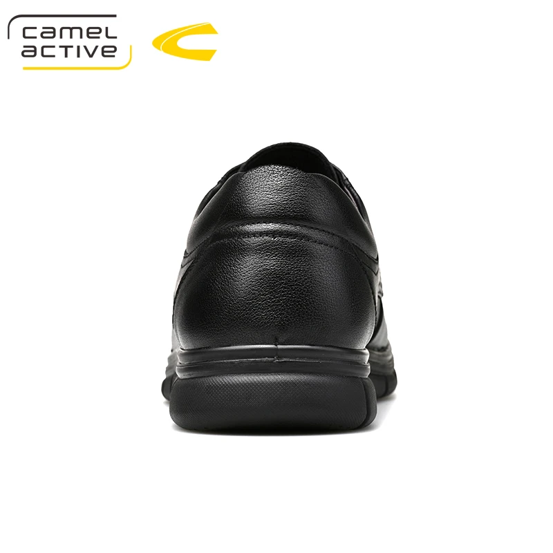 Мужские повседневные туфли Camel Active дышащая обувь из натуральной кожи со