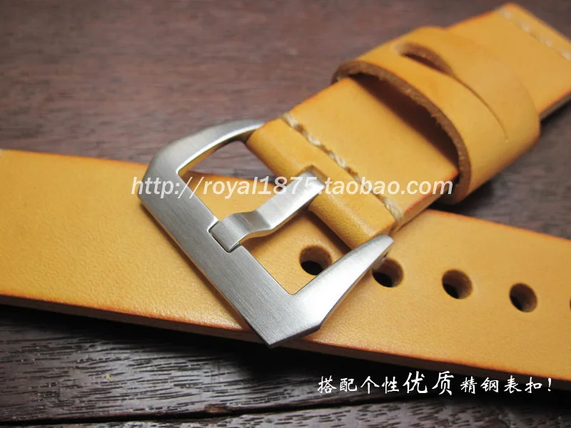22, 24, 26 мм, ручная работа, мода, высокое качество, новинка, кожаные толстые ремешки для часов, ремешок для браслета Panerai Omega Seiko Mido