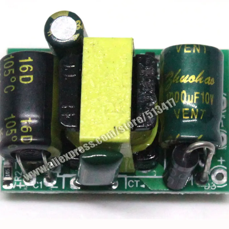 1 шт./лот 12v400ma 4.5 Вт изолированный переключатель Питание модуля AC-DC Buck шаг Подпушка