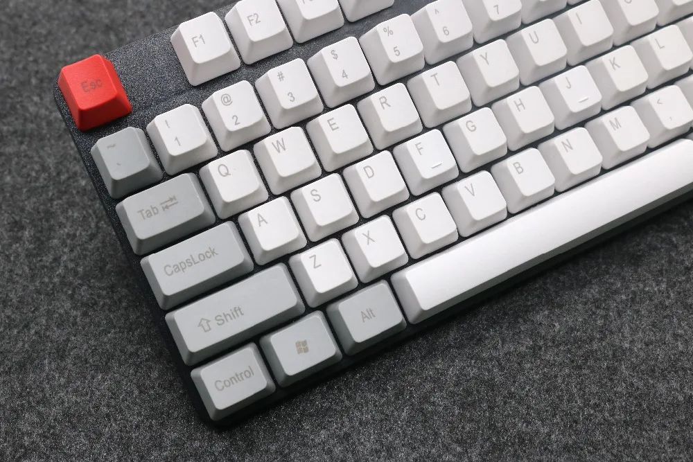 CARBON ZEALER Топ печатных Pbt Keycap для механической клавиатуры 108 ключей полный набор Dolch Keycaps ключи Corsair Bfilco Minila