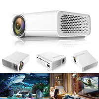 yg510 mini led lcd hd pocket projector 1080p portable home theater projector built in speaker wired sync display video beamer