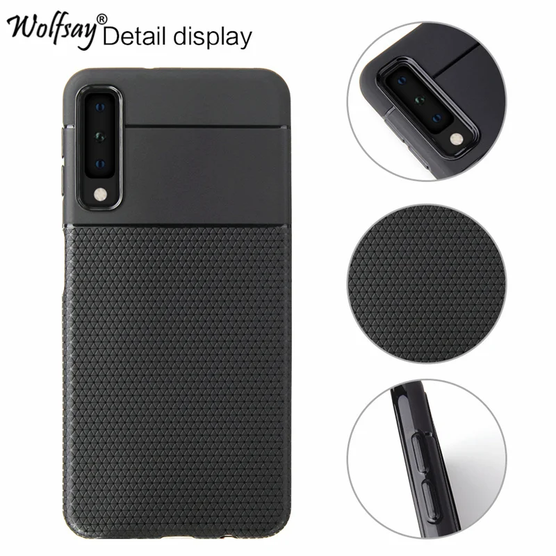 СПС samsung Galaxy A7 2018 Чехол Мягкий силиконовый чехол из ТПУ для Fundas A750 |
