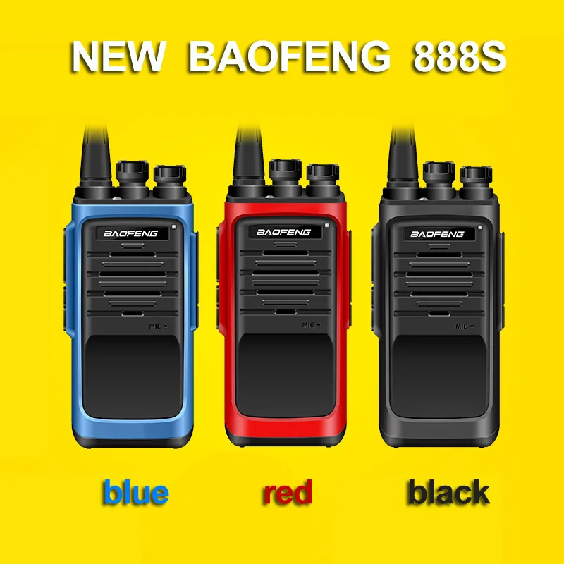 Новый Baofeng BF 888S профессиональная рация 888 S 5 го поколения Вт UHF 400 480 МГц портативный