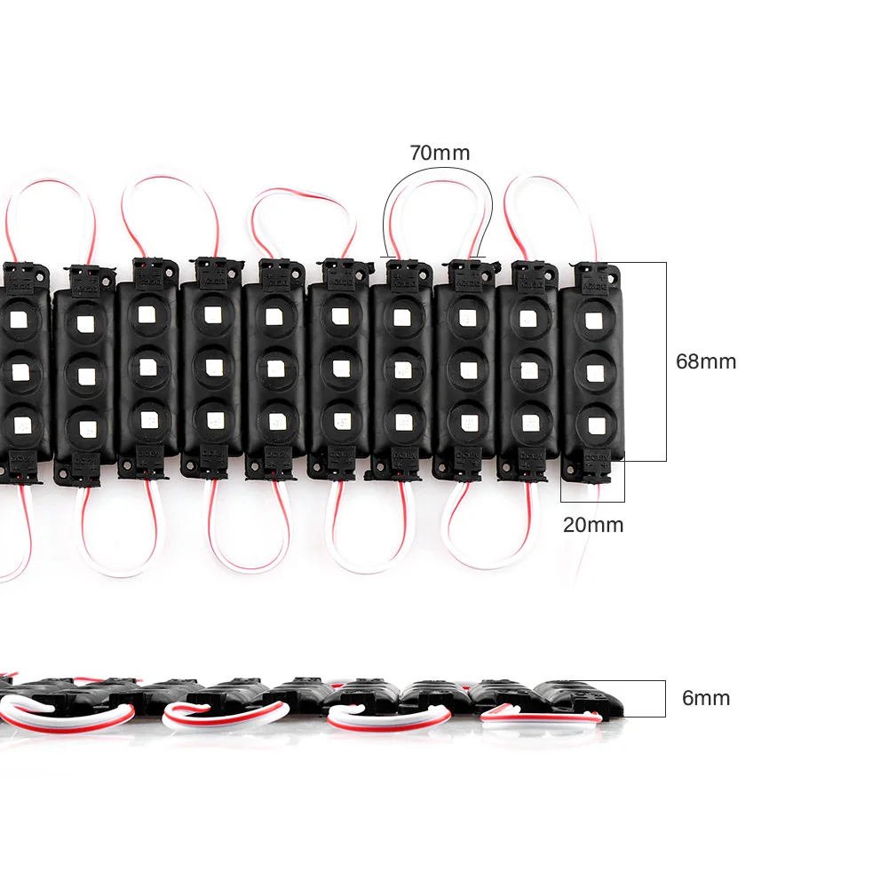20 шт. SMD 5050 рекламный модуль светящиеся символы модули для фоновой подсветки IP65