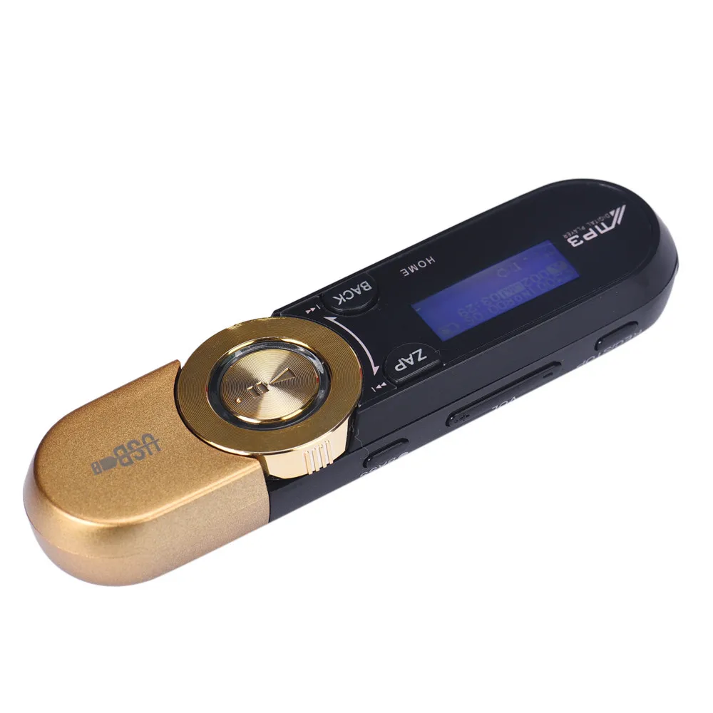 Модный Мини-плеер USB ЖК-экран 16Гб поддержка флеш TF плеер MP3 Музыка FM радио# Y
