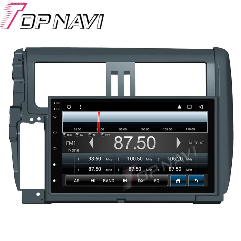 Auto Plug&ampPlay Radio for Toyota PRADO 2010 2011 2012 2013 Android 6.0 9'' Topnavi Quad Core Car Bluetooth Multimedia Players |