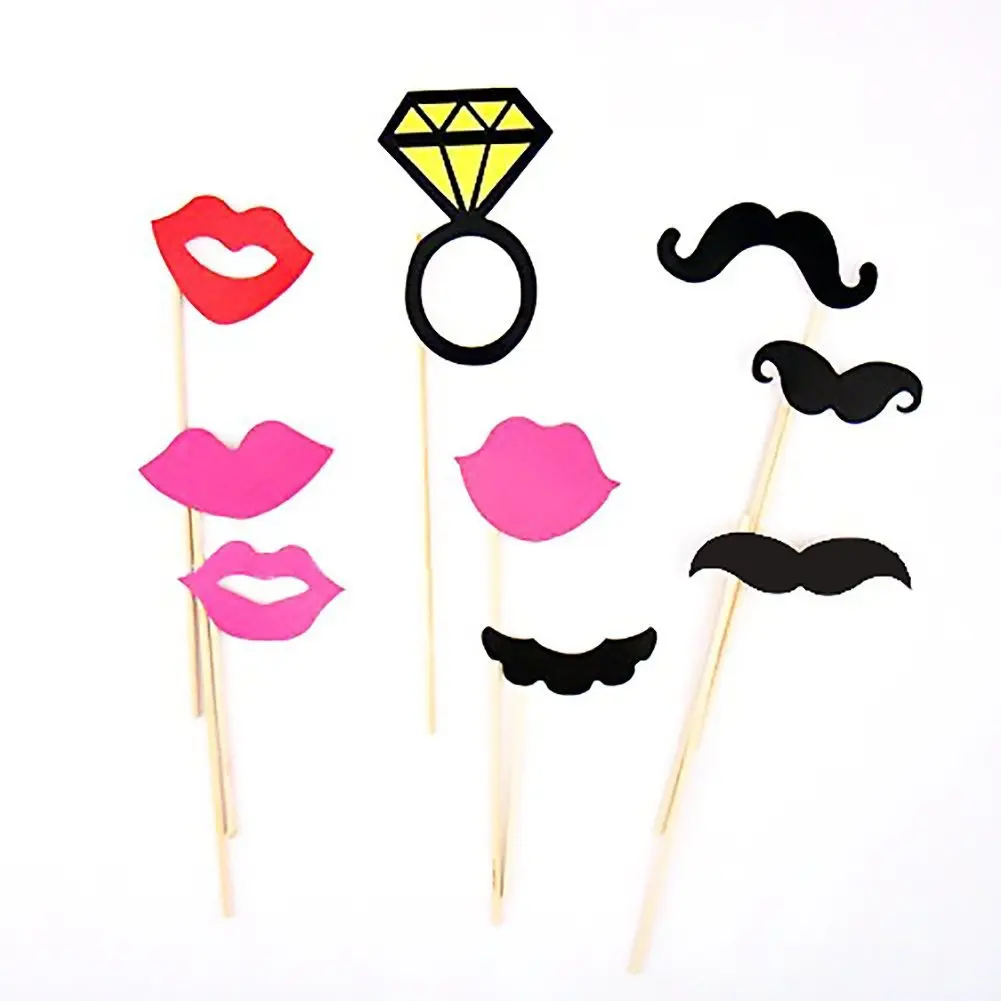 30 шт. смешные очки для вечеринки поддельные украшения-усы реквизит фотостудии