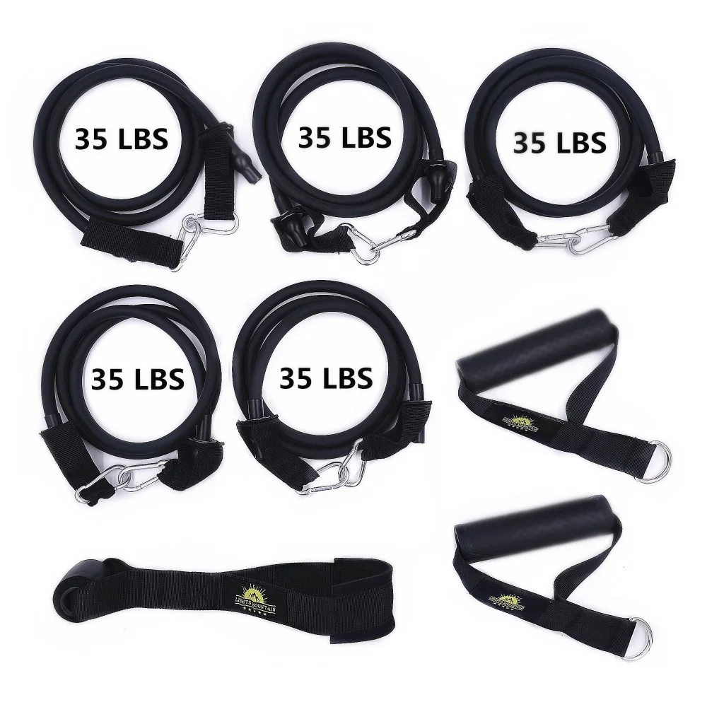 резинка для фитнеса фитнес эспандер резинки спорта Super Strong Resistance Tube Bands Set with Heavy Duty