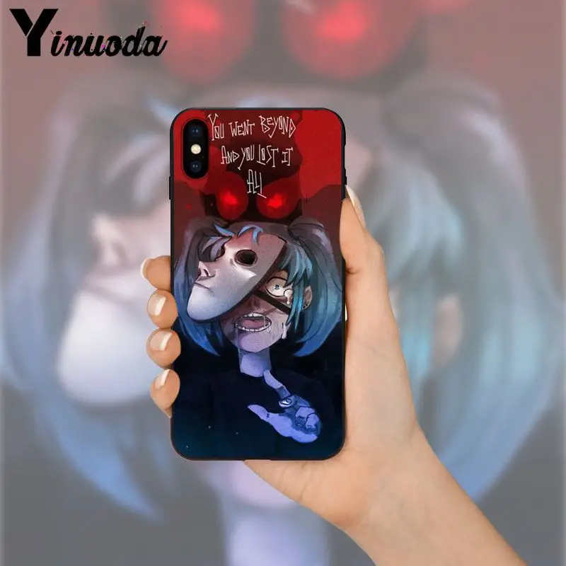 Yinuoda Sally face Индивидуальные фотографии черный мягкий чехол для телефона Apple iPhone 8 7 6