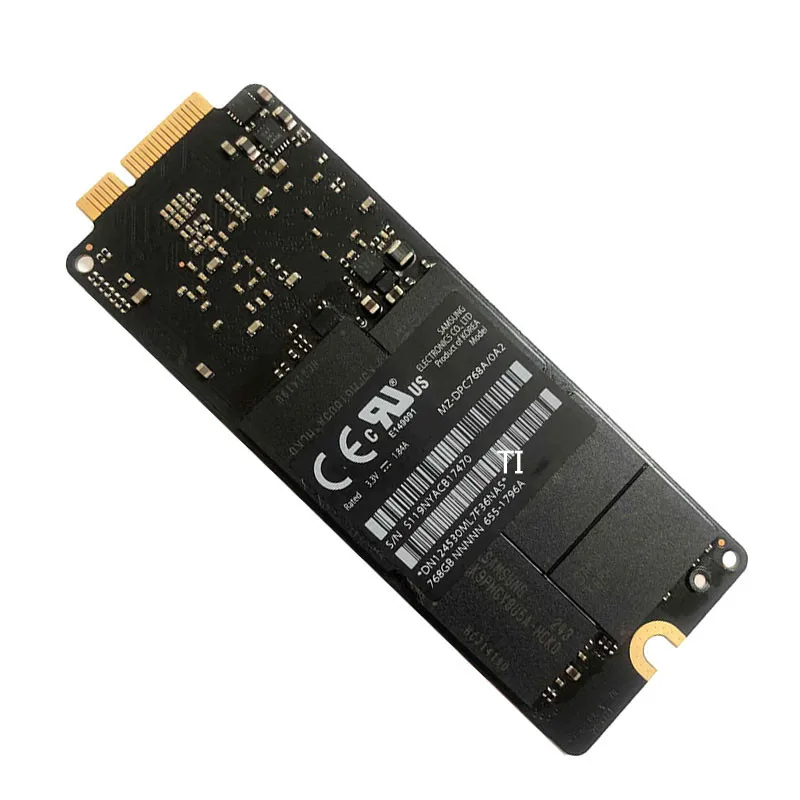 Распродажа твердотельный накопитель A1425 A1398 SSD 758 ГБ 512 256 128 для MacBook Air 2012 года 655 1738A