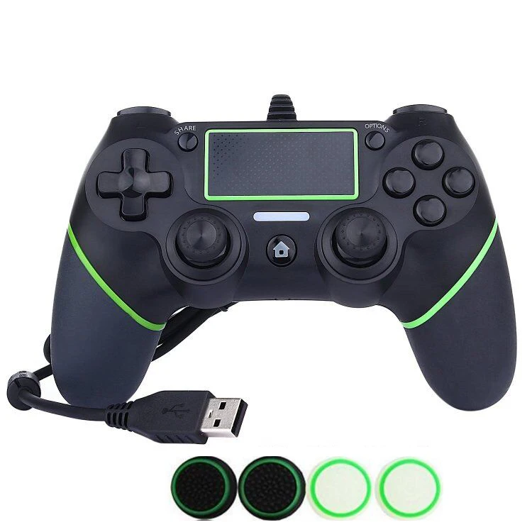 PS4 PS 4 USB проводной игровой контроллер для Sony Playstation Dualshock джойстика геймпадов с 1 8 м