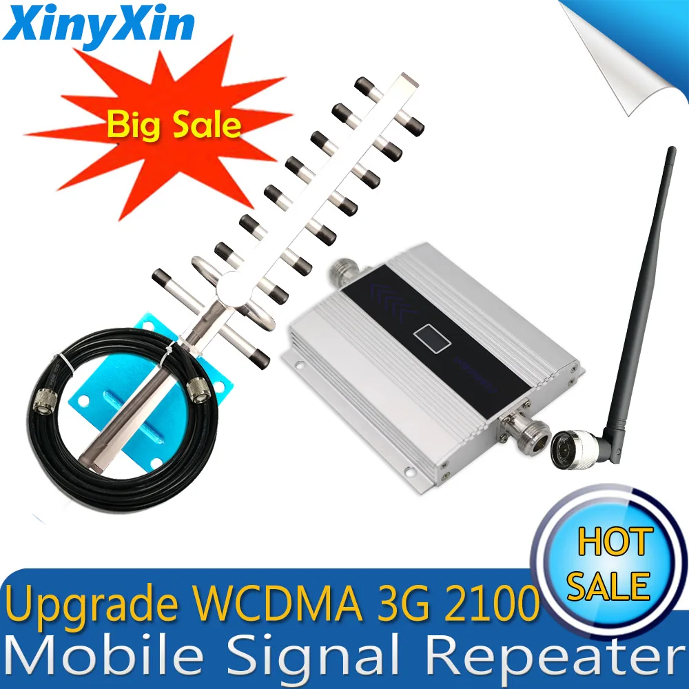 Ретранслятор 3g WCDMA 2100 мобильный телефон усилитель сигнала UMTS MHZ телефона сотовый