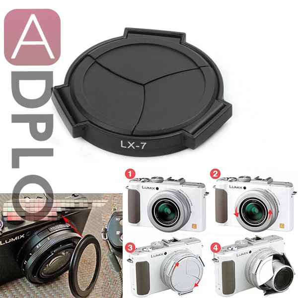 

ADPLO For Panasonic LUMIX LX-7 Auto Lens Cap