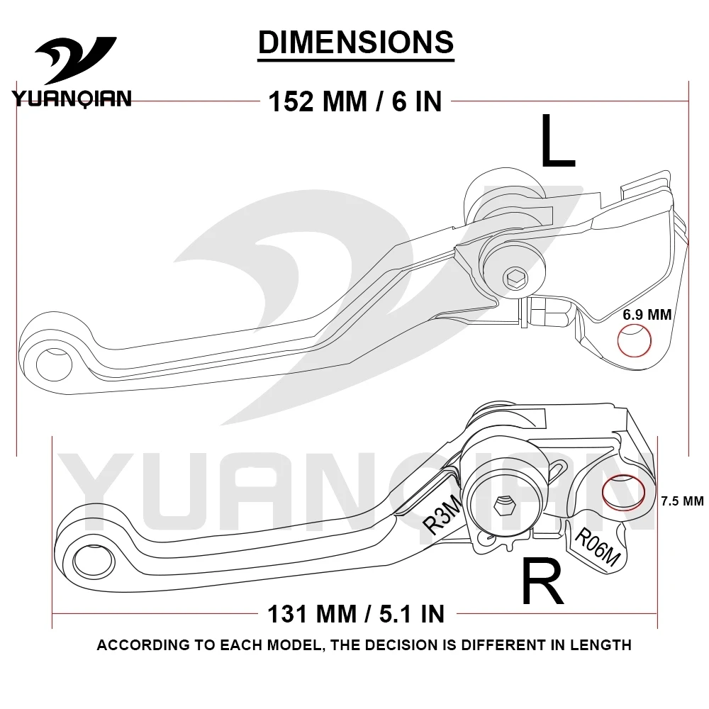 Для Suzuki DRZ 400 E R 2007 мотоциклетные 100% абсолютно новые поворотные тормозные рычаги