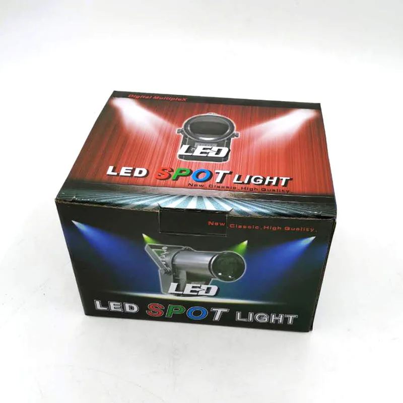 Мини DMX512 сценический 12 Вт RGBW Диско луч YaYao светодиодный Pinspot освещение для