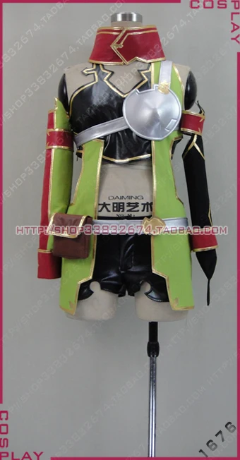 

2016 New Arrival Sword Art Online Hollow Fragment Sinon Cosplay Costume