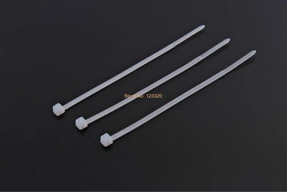 

1000pcs/lot 3x150MM White Cable Wire Zip Ties Nylon Cable Tie Self Locking