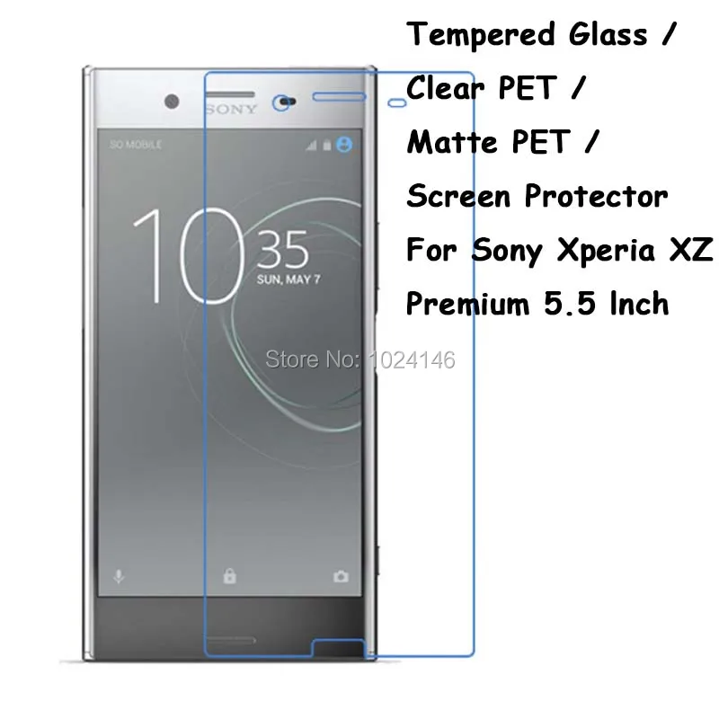 Закаленное стекло/прозрачное ПЭТ/матовое ПЭТ Защитное стекло для переднего