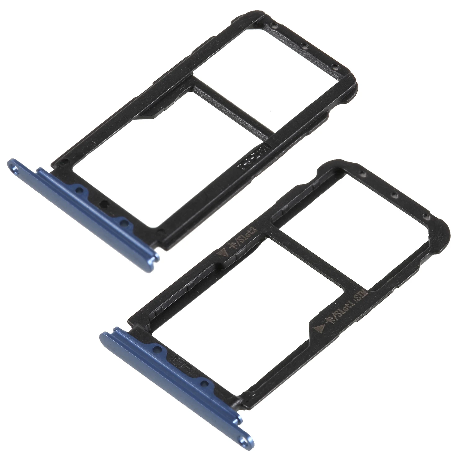 Dulcii OEM Dual SIM MicroSD Card Tray Slot Repair Part for Huawei nova 2 - Gold | Мобильные телефоны и аксессуары