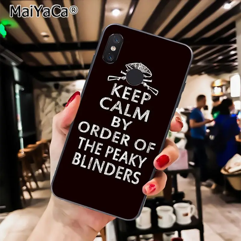 A14 MaiYaCa Peaky BLINDER DIY печать рисунок чехол для телефона для Xiaomi Redmi4X 6A S2 Go Redmi 5 5Plus Note4 Note5 7 Note6Pro - Цвет: A14