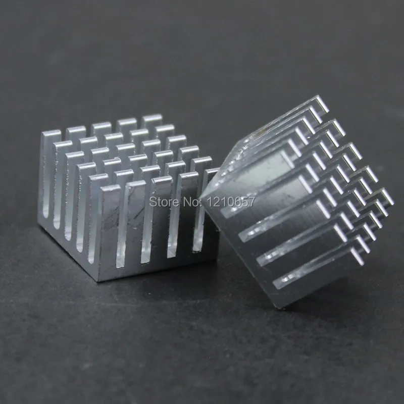 20 шт. в партии радиатор Silvr 20x20x15 мм фрезерный IC Радиатор алюминиевое охлаждающее