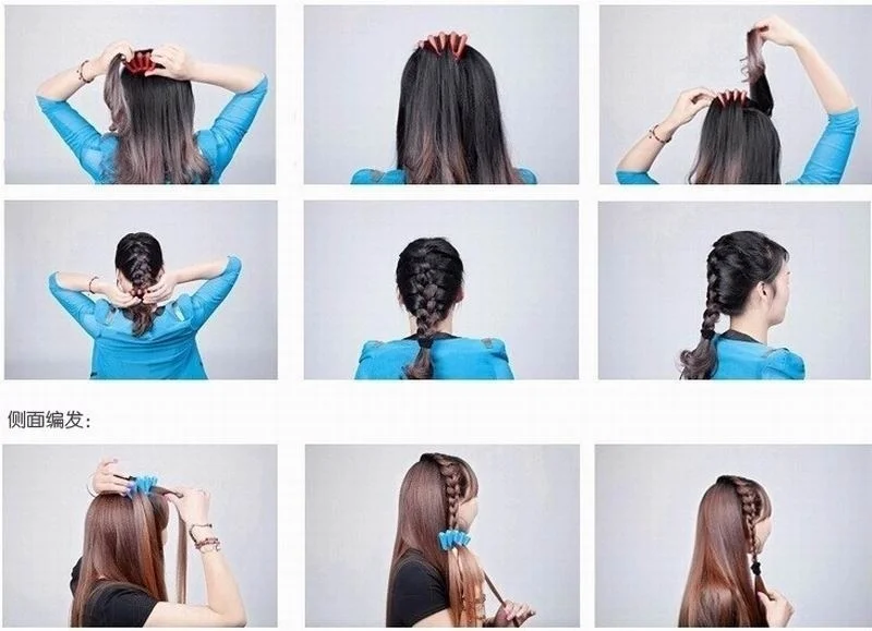 Новые волосы Braider оплетка стилист губка заплетать волосы в косу Твист Стайлинг плетение Инструмент