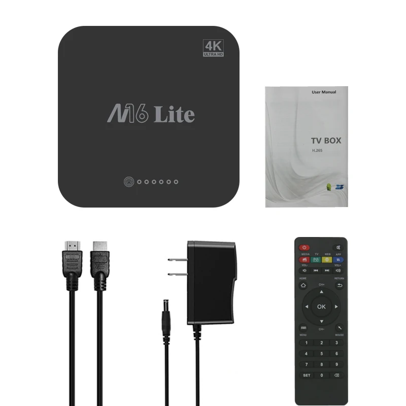 XGODY M16 Lite Smart tv Box Android 7 1 2 + 16GB H3 четырехъядерный 4K HD 3D медиаплеер wifi
