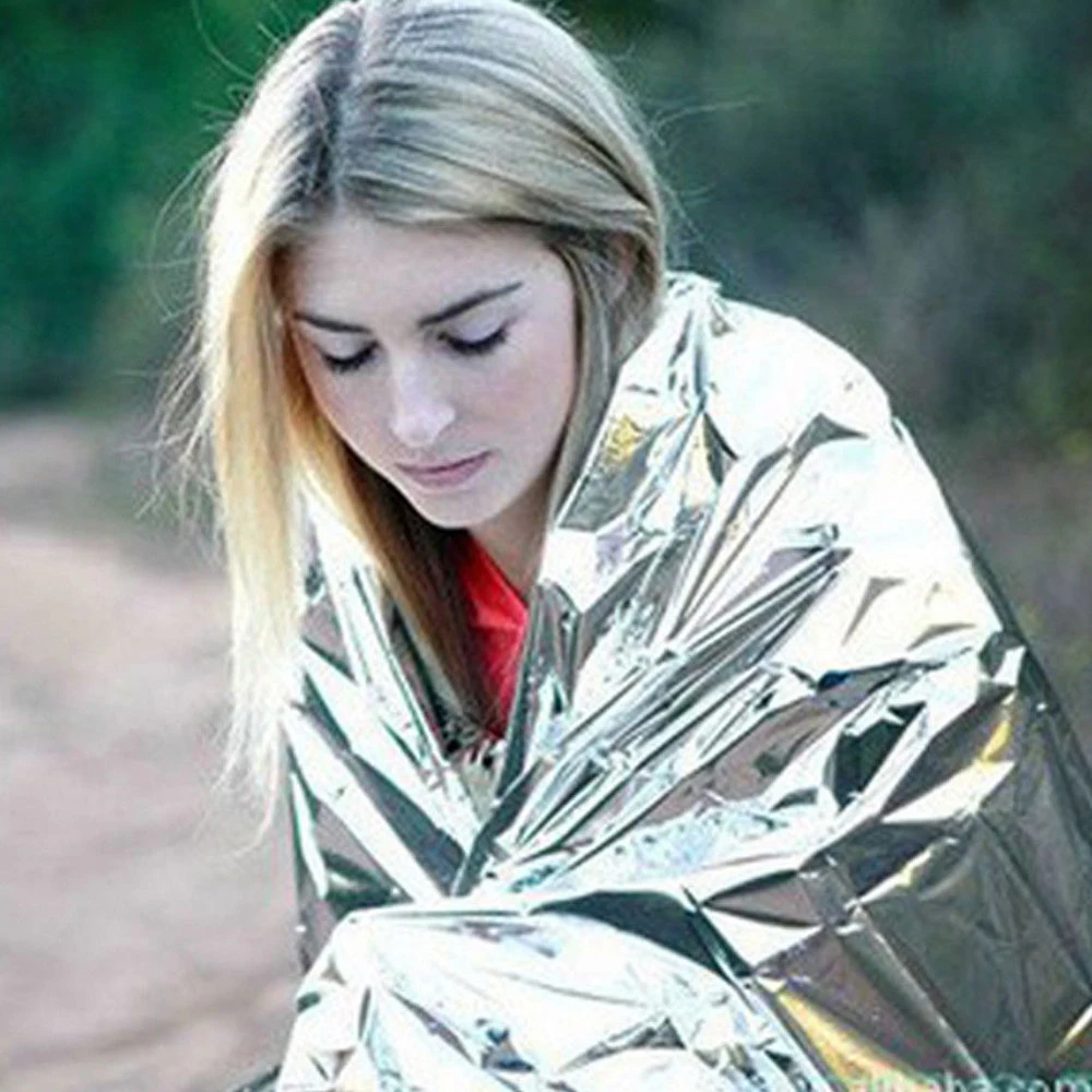 First Aid Sliver Rescue Curtain Military Blanket Outdoor Water Proof Emergency Survival for Car Camping | Автомобили и мотоциклы