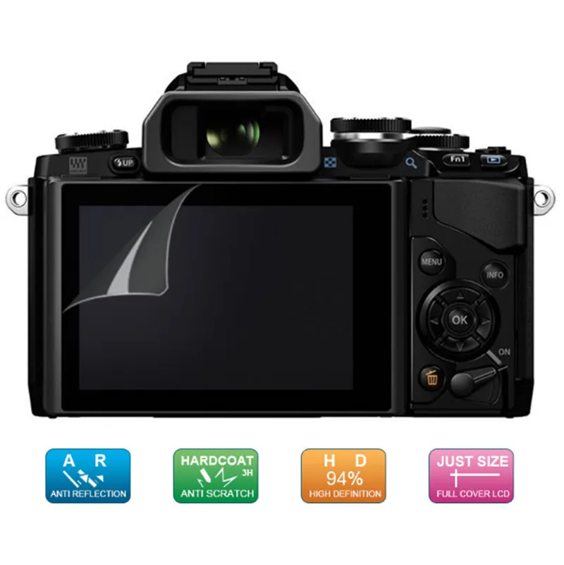 2x Защитная пленка для ЖК-экрана цифровой камеры Olympus OM-D E-M10 II/EM10 Mark II | Электроника