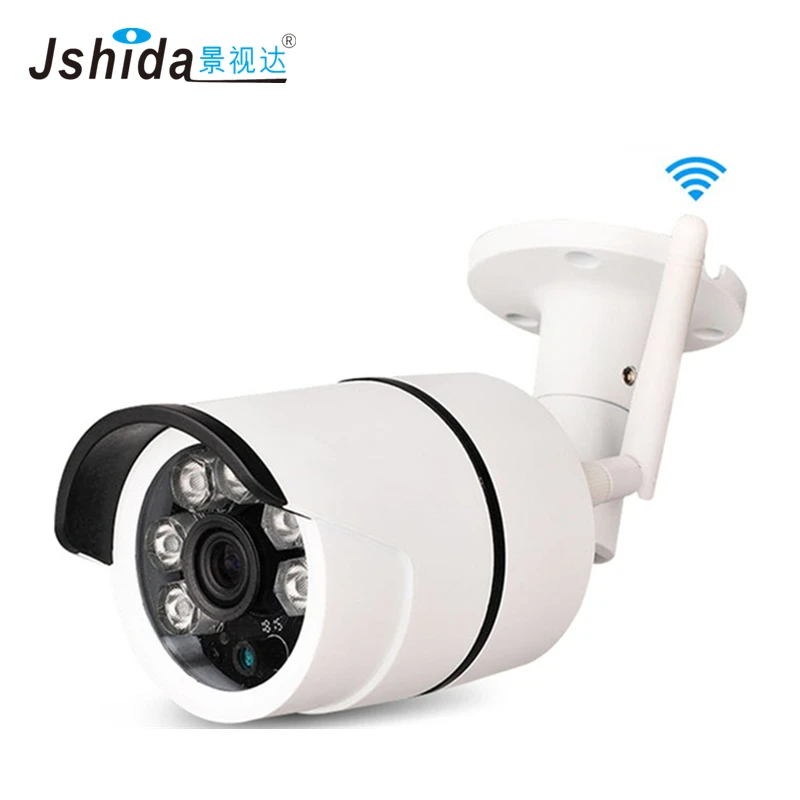 Пуля Водонепроницаемый 1080 P Full HD открытый Беспроводной IP Security Камера Wi-Fi P2P Ночное