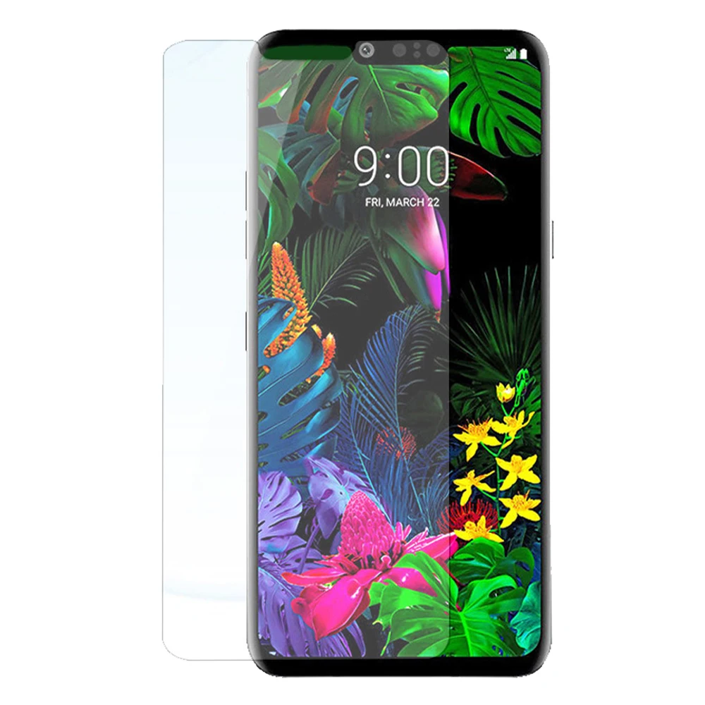 CCDZ 2 шт. с уровнем твердости 9 H HD прозрачное закаленное Стекло для LG G8 ThinQ Экран