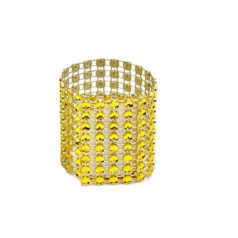 10 шт. алмазные кольца для салфеток стразы держатель свадебное украшение банкета