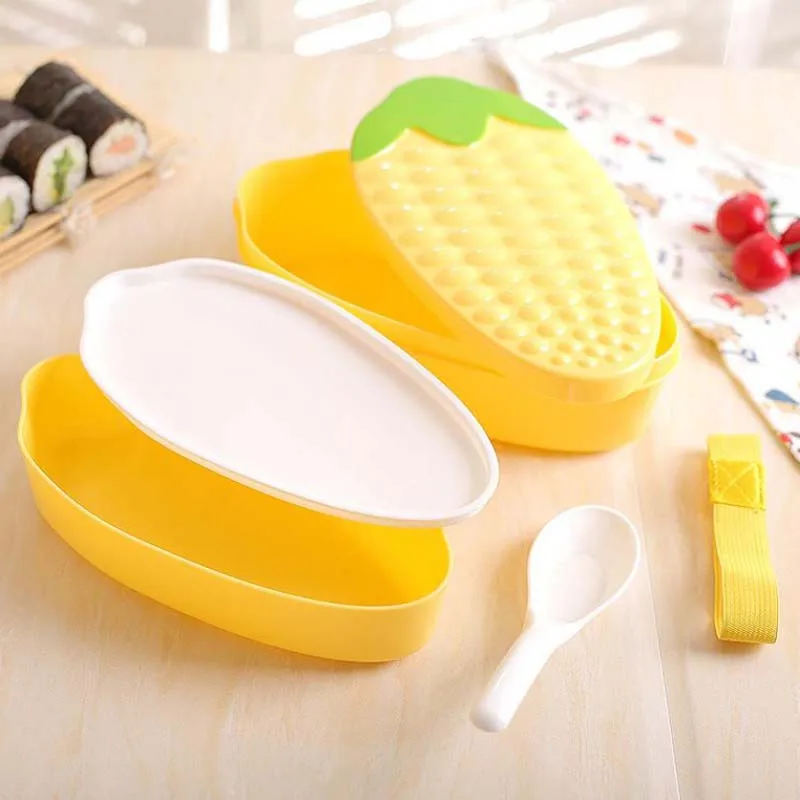 BPA бесплатная коробка для хранения продуктов питания детей с отсеком