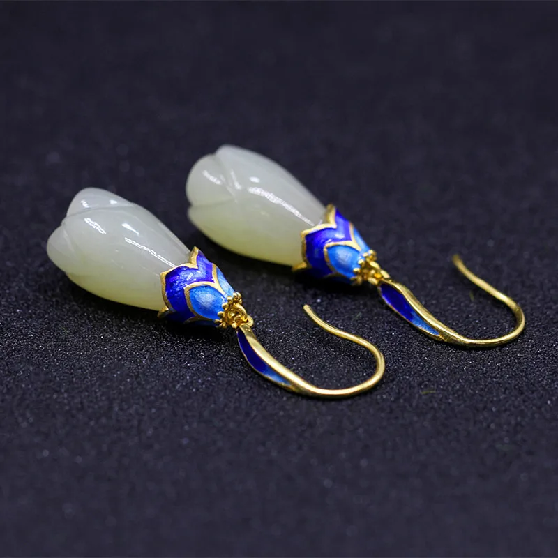 Женские серьги из серебра 925 пробы в стиле ретро|drop earrings|earrings forearrings for women |