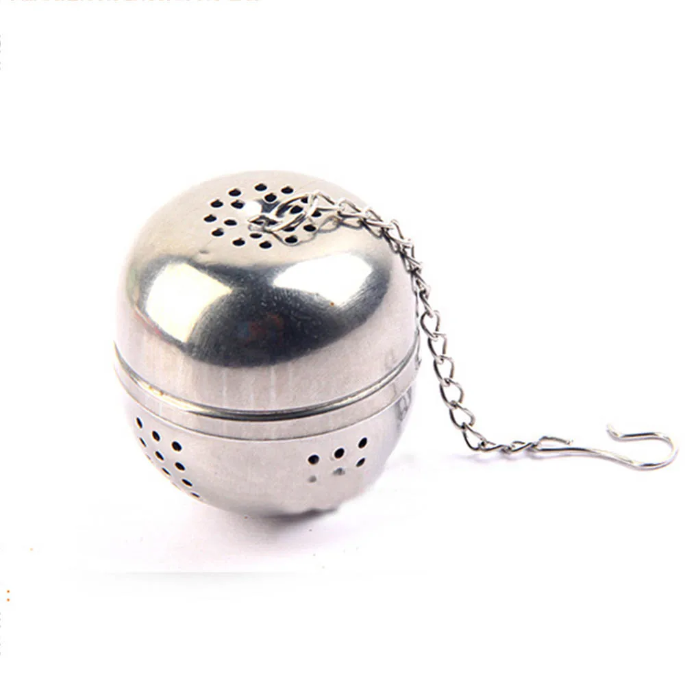 Сетчатое ситечко для чая шар фильтр из нержавеющей стали шарик супа кофе и