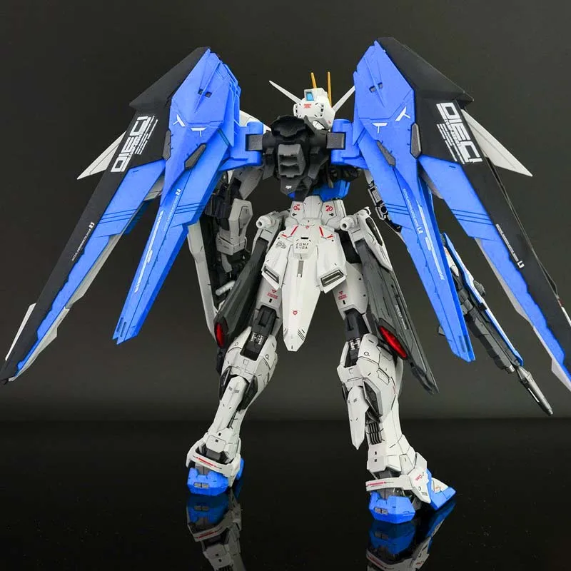 Аниме хобби MG 1/100 Страйк Фридом Gundam Ver 2 0 модель синего робота горячие детские