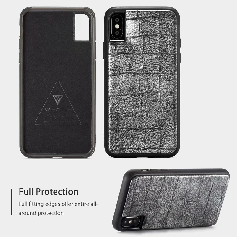 Роскошный Ретро крокодиловый Чехол для iphone X XR XS Max 8 Plus 7 PU кожаный чехол телефона